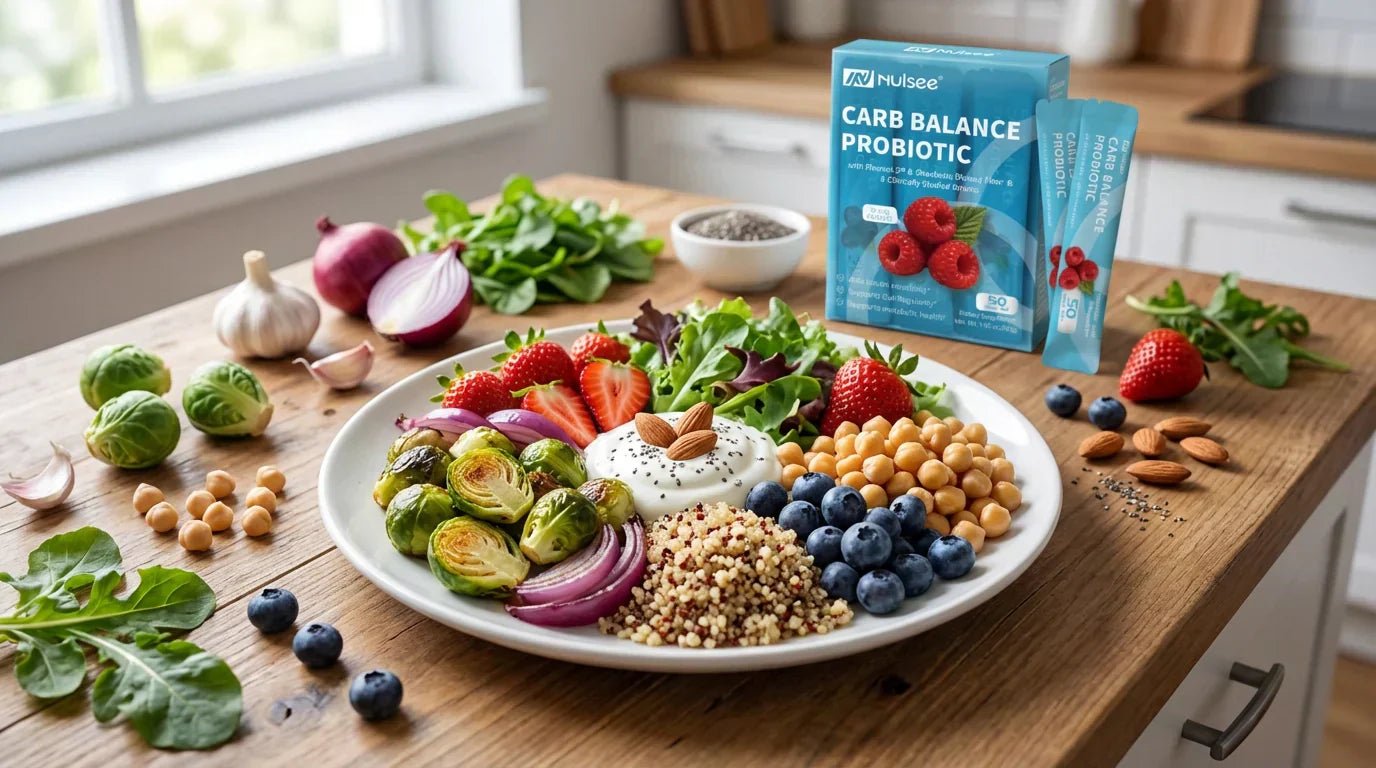 Building a Probiotic Fiber Plate with Everyday Foods - Nulsee
