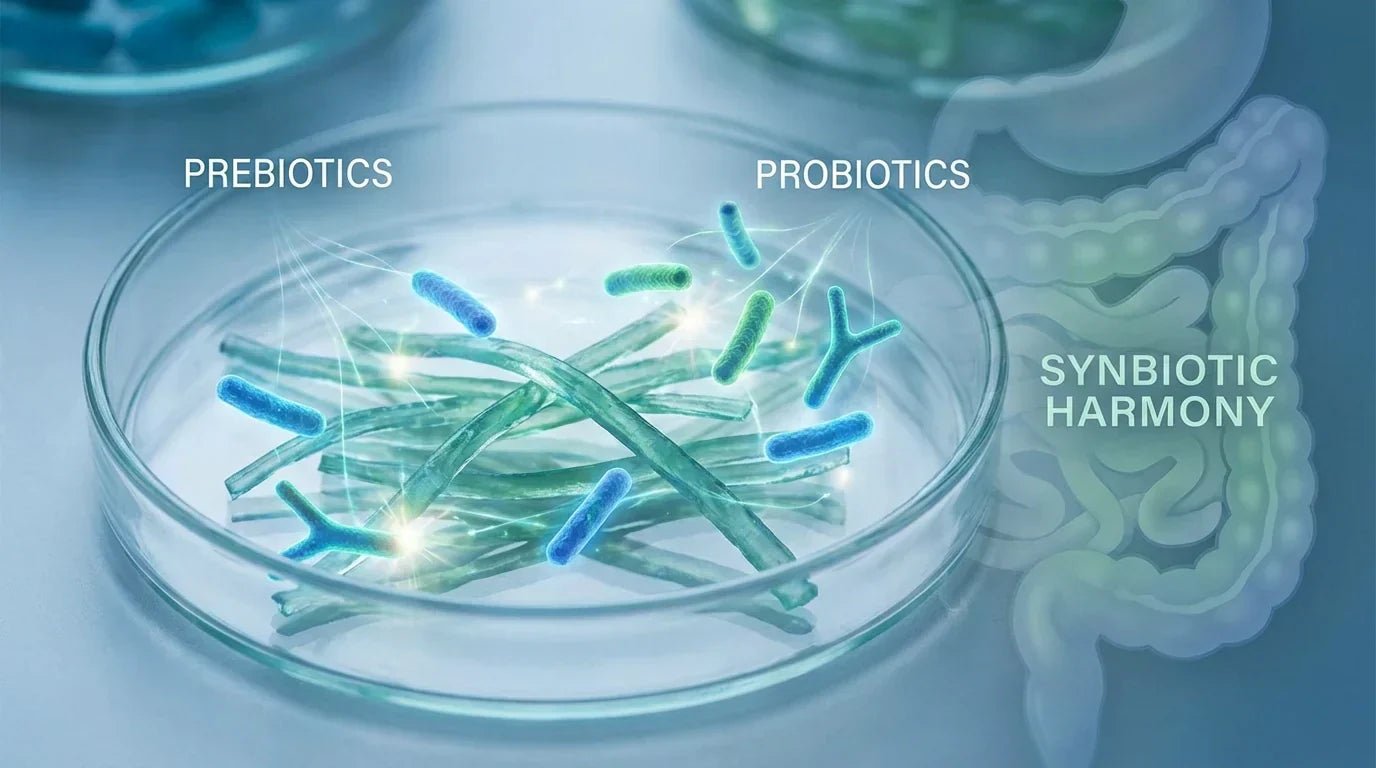 How Prebiotic and Probiotic Work Together in Synbiotics - Nulsee