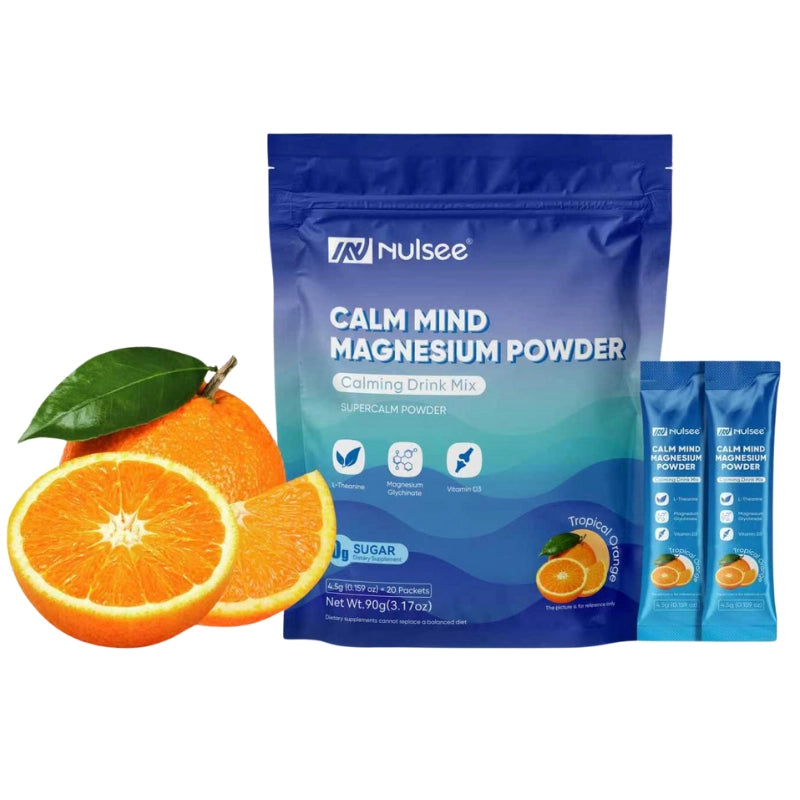 Nulsee Magnesium Glycinate Powder — Daily Wellness & Functional Mineral Blend