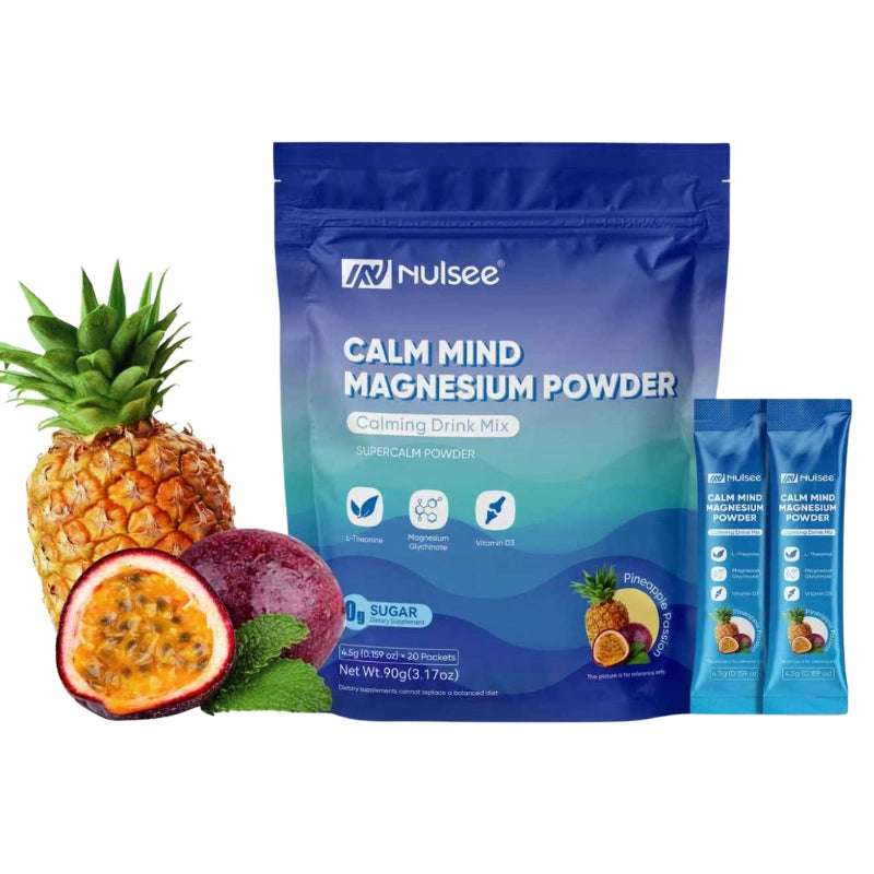 Nulsee Magnesium Glycinate Powder — Daily Wellness & Functional Mineral Blend