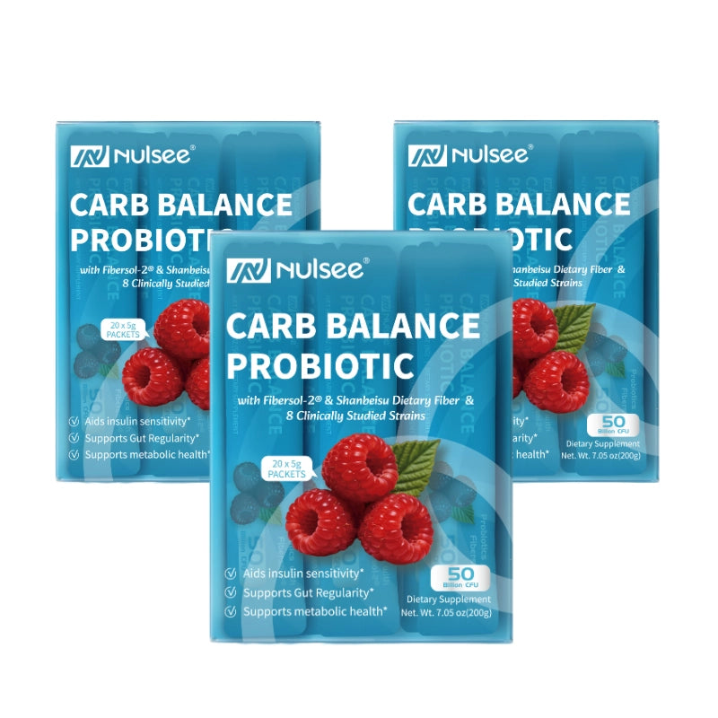 Nulsee Carb Balance Probiotic – Gut Health & Glucose Support Formula