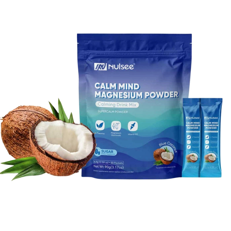 Nulsee Calm Mind Magnesium Powder – Relaxation, Focus & Sleep Support