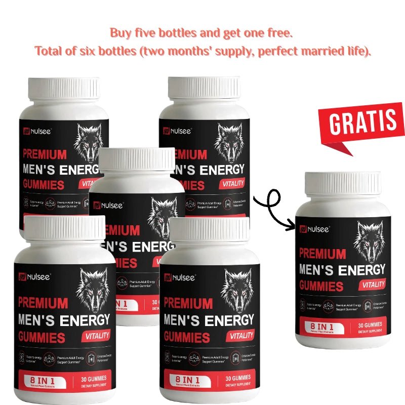 Nulsee Men’s Daily Functional Gummies — 8 - in - 1 Botanical Blend product.typeimage.position - Nulsee