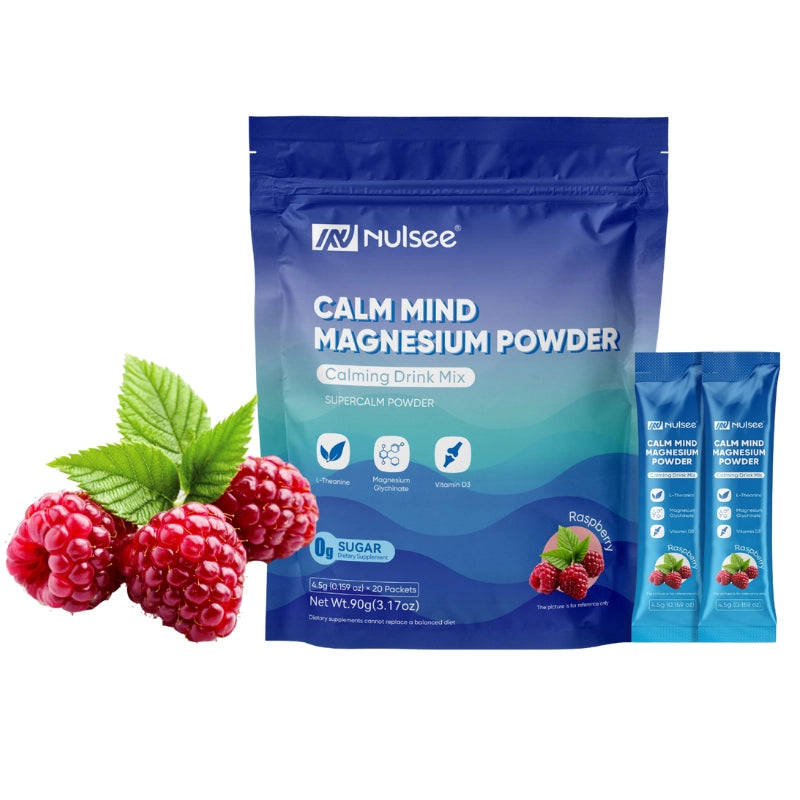 Nulsee Calm Mind Magnesium Powder – Relaxation, Focus & Sleep Support