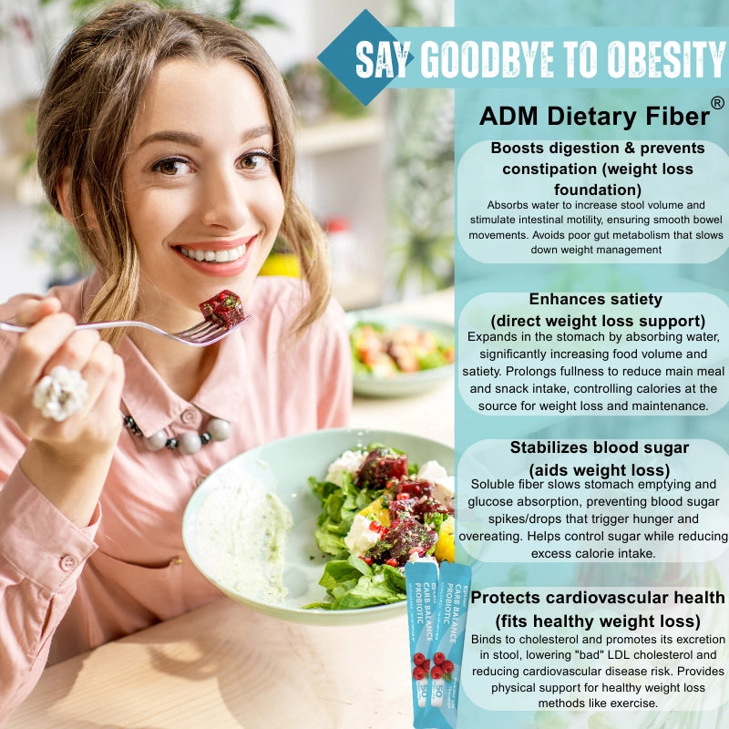 Nulsee Carb Balance Probiotic — Daily Fiber & Pre/Probiotic Formula