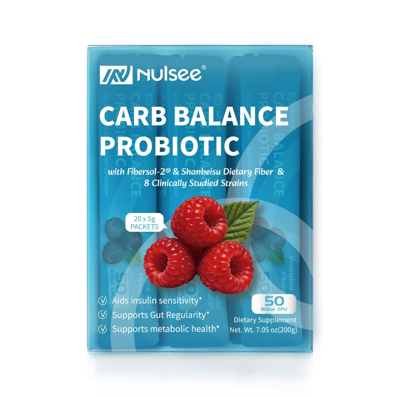 Nulsee Carb Balance Probiotic — Daily Fiber & Pre/Probiotic Formula