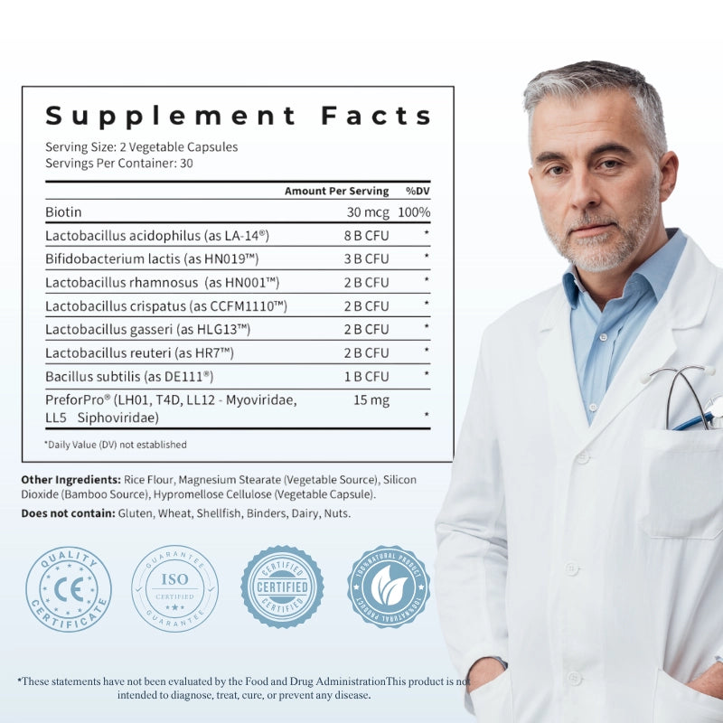 Nulsee Women’s Daily Pre + Probiotic — Everyday Microbiome Support Formula