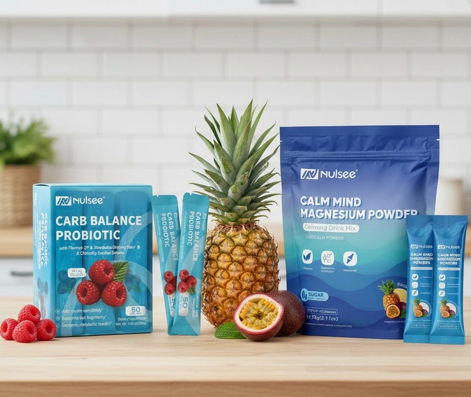 Carb Balance Probiotic + Calm Mind Magnesium Powder product.typeimage.position - Nulsee